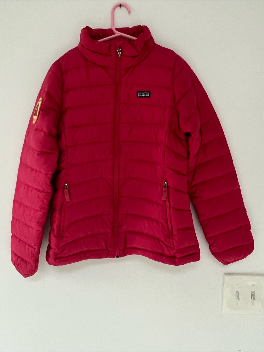 Patagonia Kids Quilted  Puffer Jacket , girl’s L(12)
